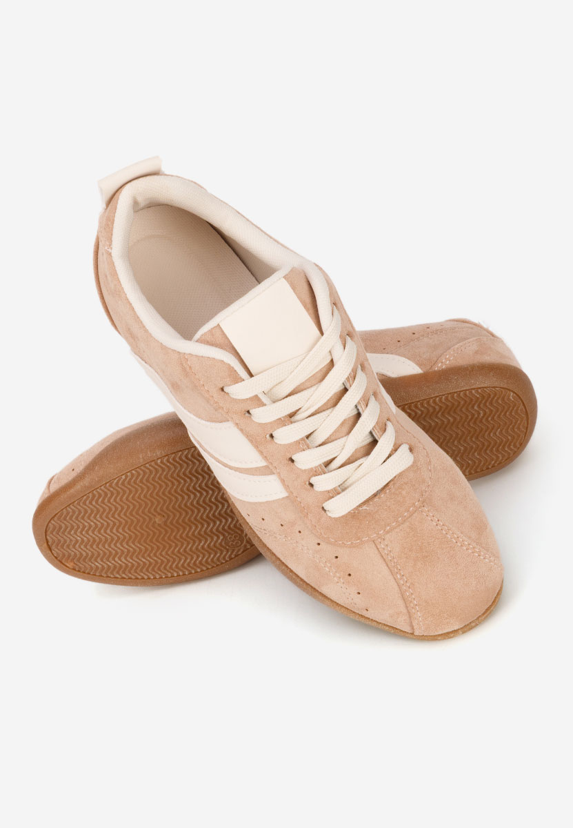 Khaki sneakersy damskie Reissa