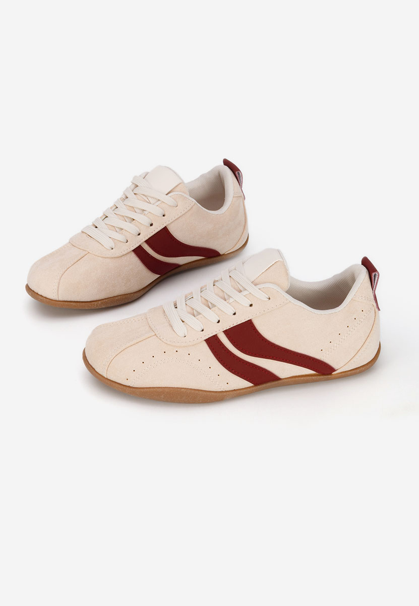 Beżowe sneakersy damskie Reissa V2