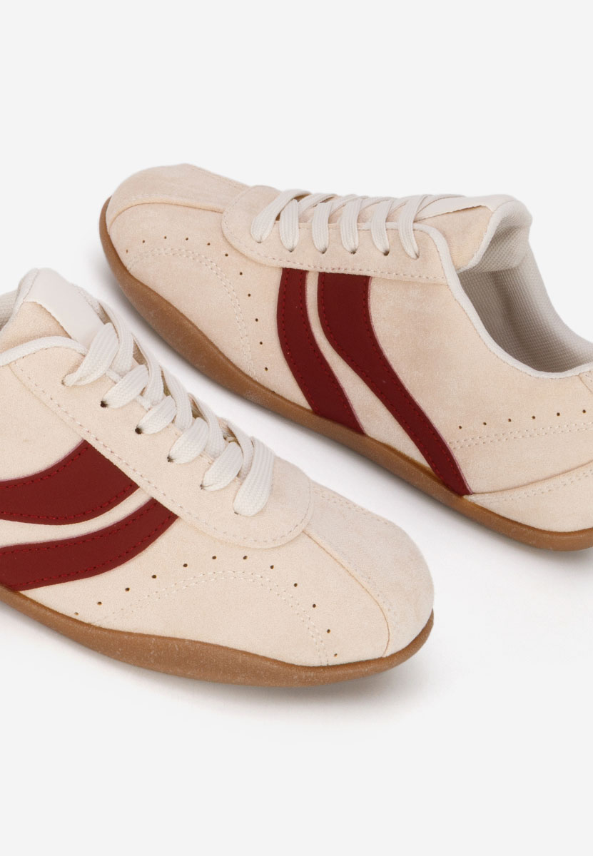 Beżowe sneakersy damskie Reissa V2
