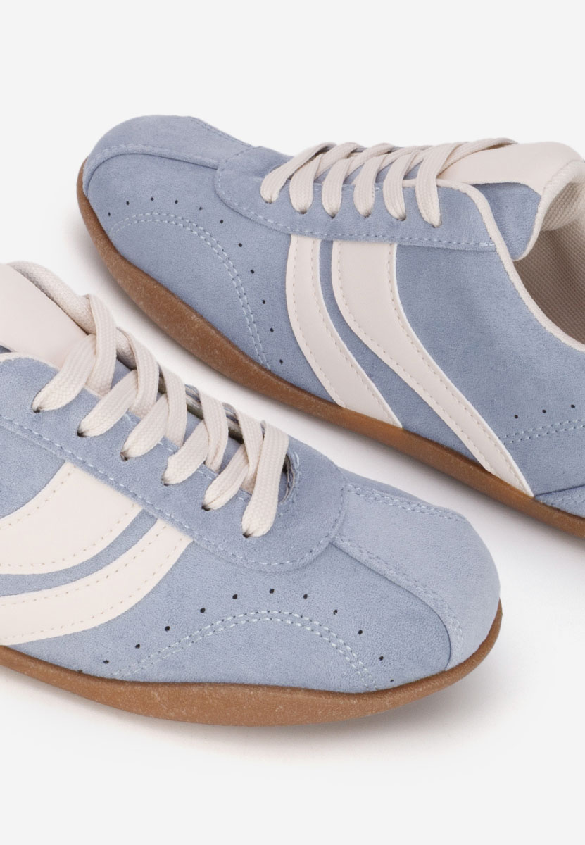 Niebieskie sneakersy damskie Reissa