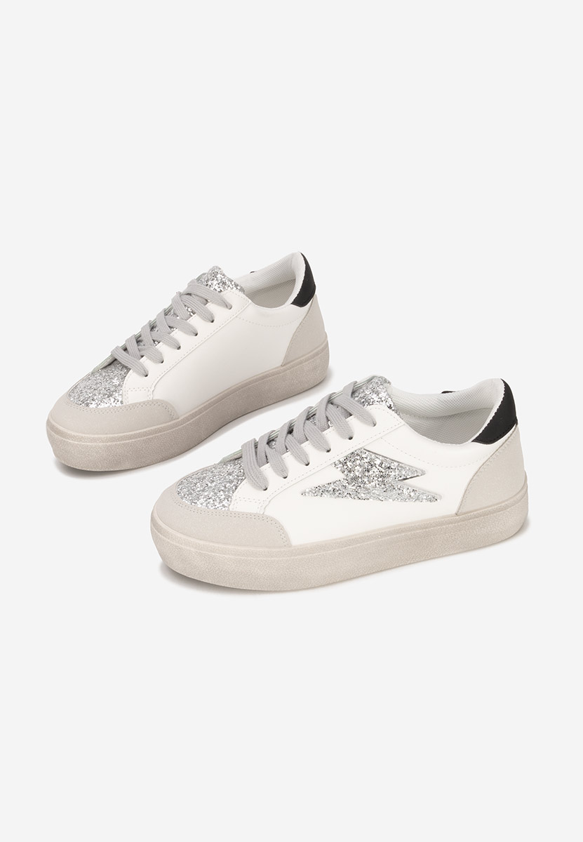 Białe sneakersy damskie Aurellia V4