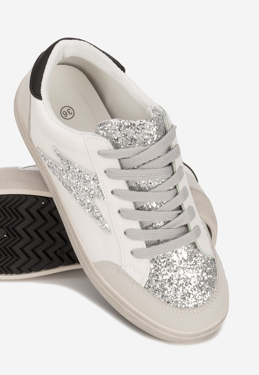 Białe sneakersy damskie Aurellia V4