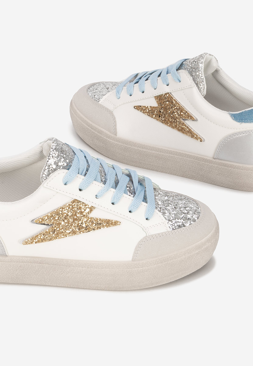 Białe sneakersy damskie Aurellia V2