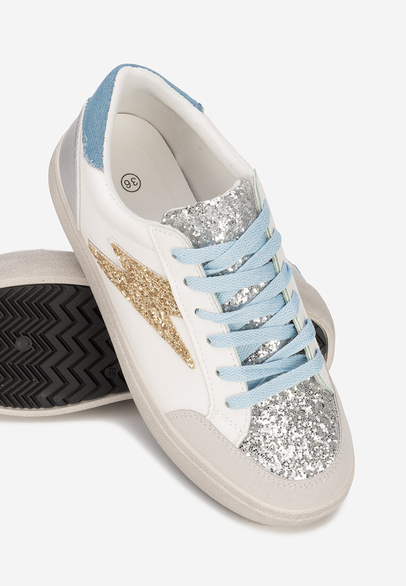 Białe sneakersy damskie Aurellia V2