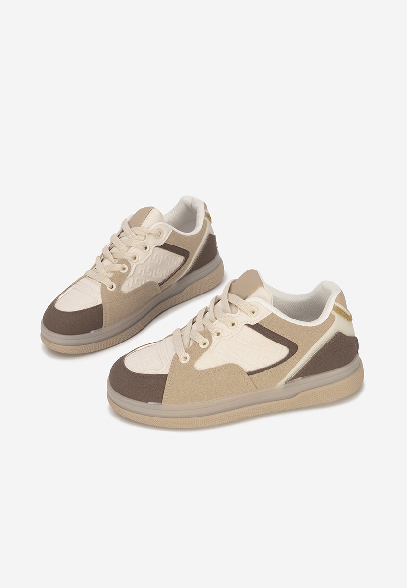 Brązowe sneakersy damskie Seraia