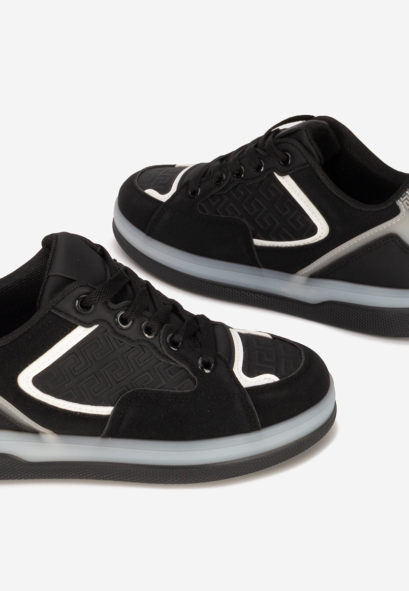 Czarne sneakersy damskie Seraia