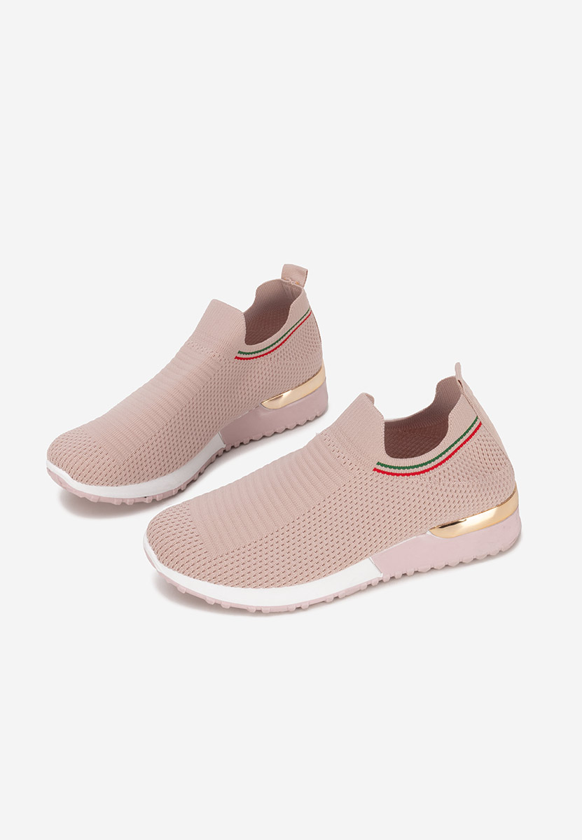 Różowe sneakersy damskie Dorima