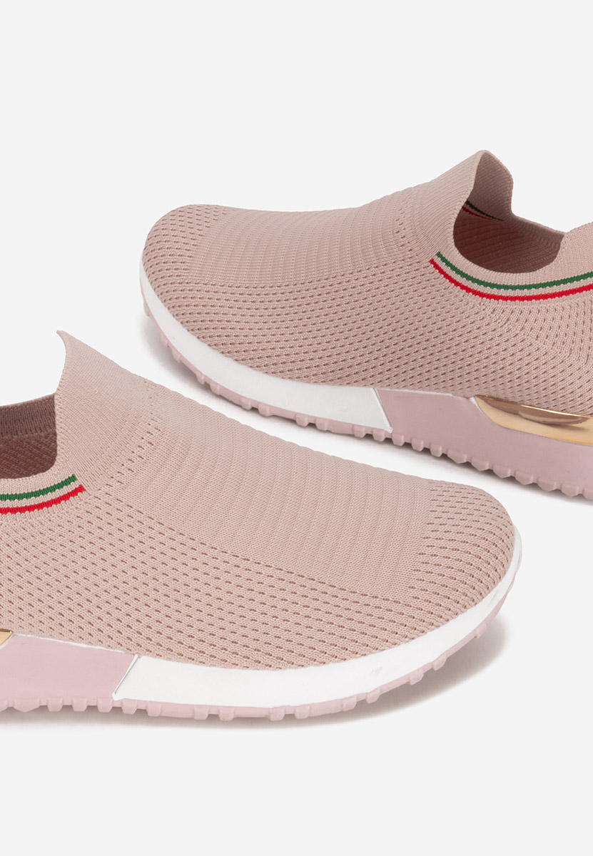 Różowe sneakersy damskie Dorima