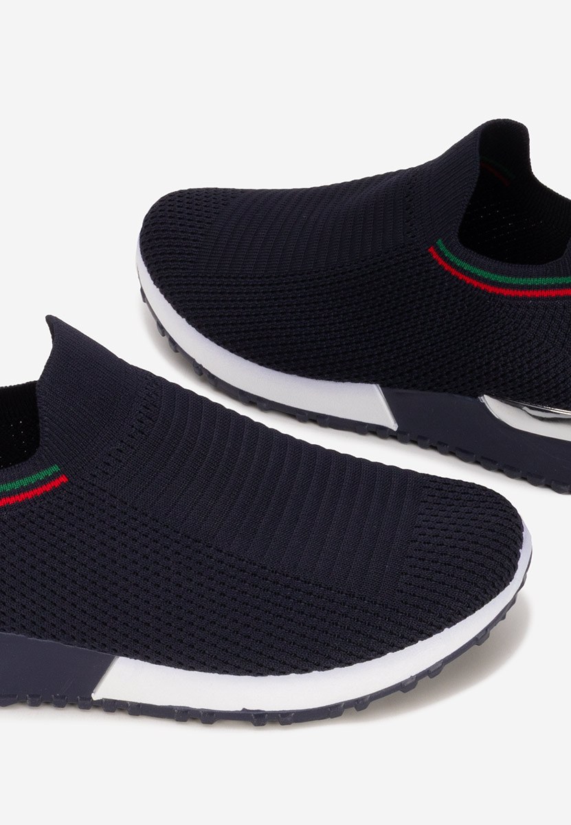 Granatowe sneakersy damskie Dorima
