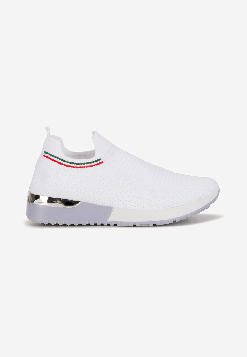 Białe sneakersy damskie Dorima