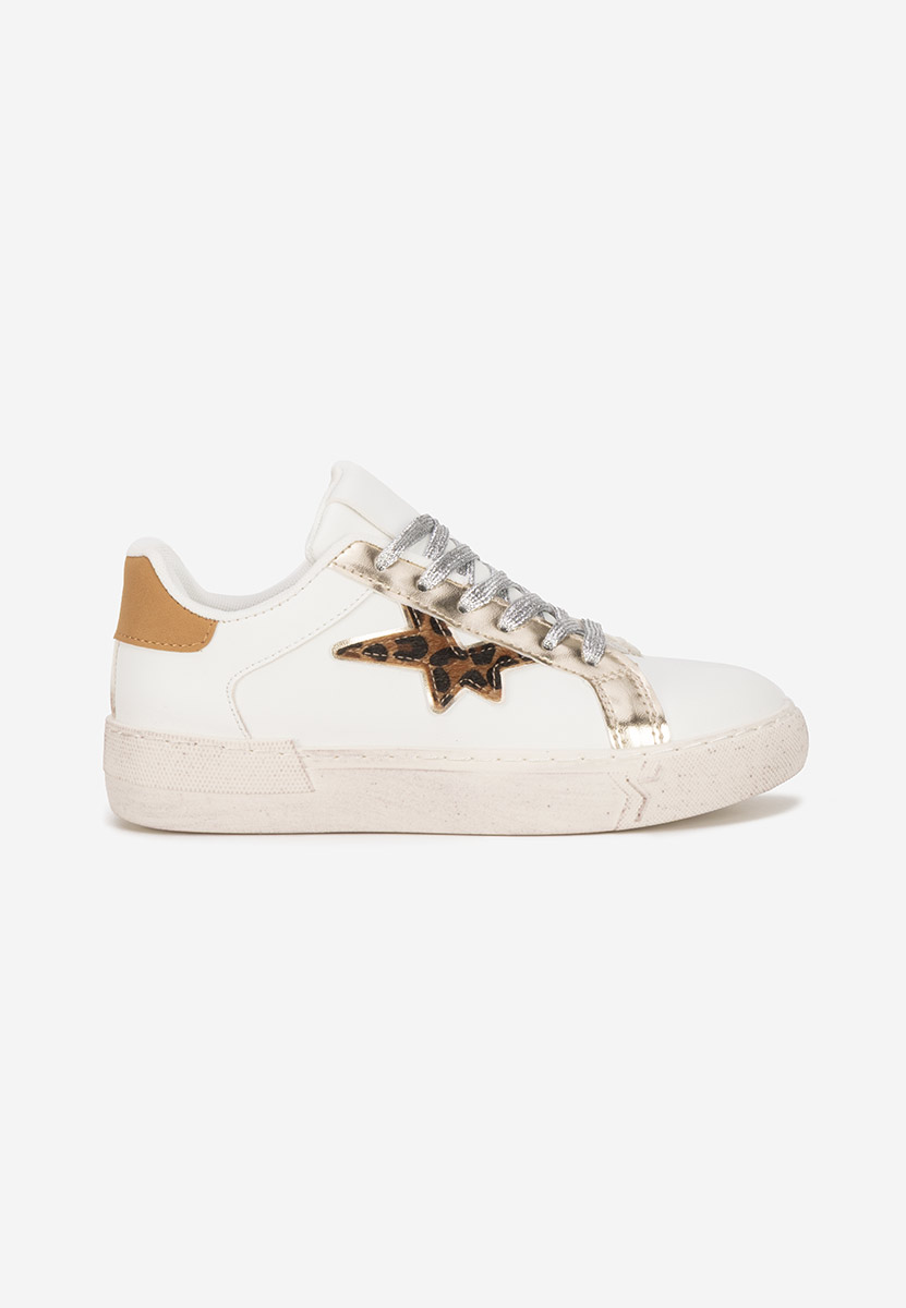 Białe sneakersy damskie Steliana
