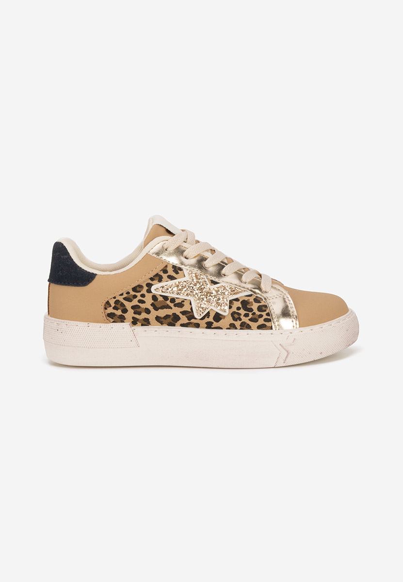 Panterkowe sneakersy damskie Steliana