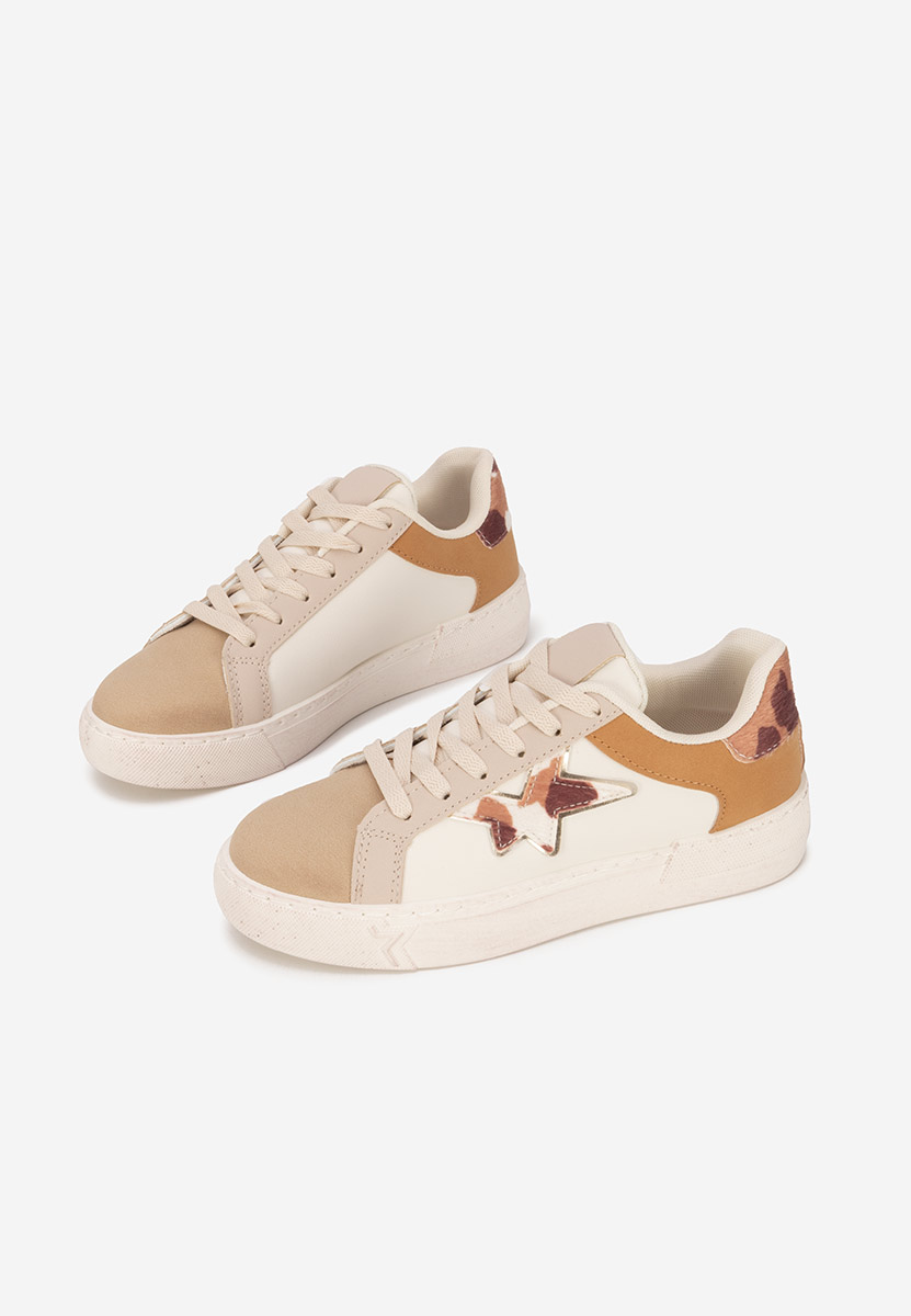 Khaki sneakersy damskie Steliana