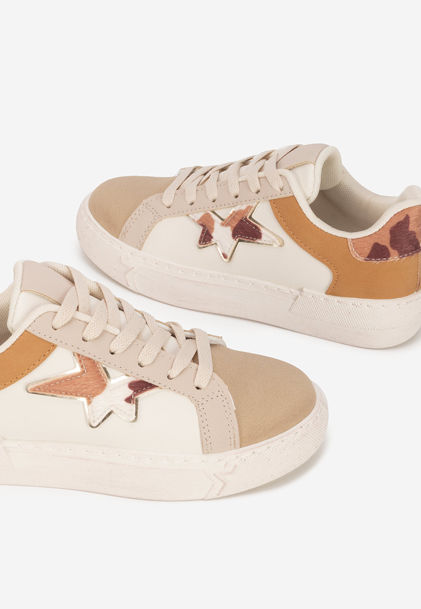Khaki sneakersy damskie Steliana