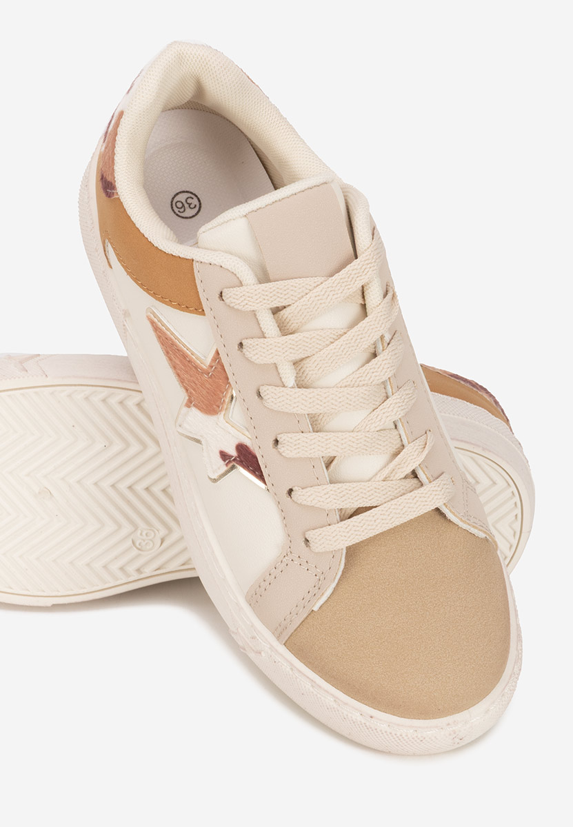 Khaki sneakersy damskie Steliana