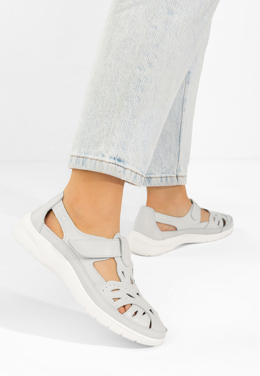 Białe espadryle damskie Etheria V2