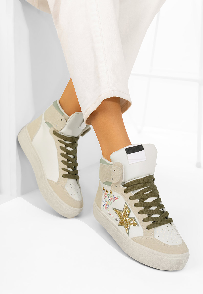 Wielokolorowy sneakersy wysokie Morella