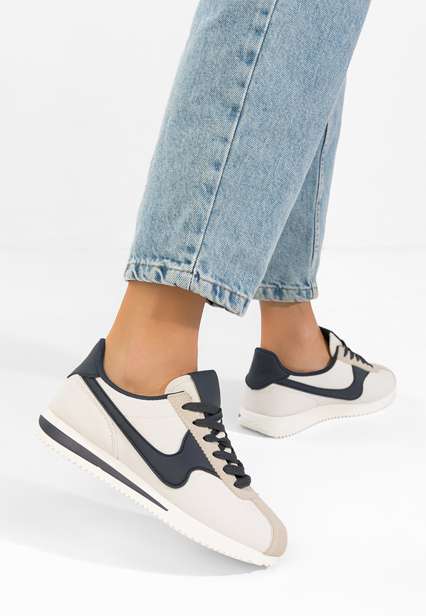 Białe sneakersy damskie Adiania V2