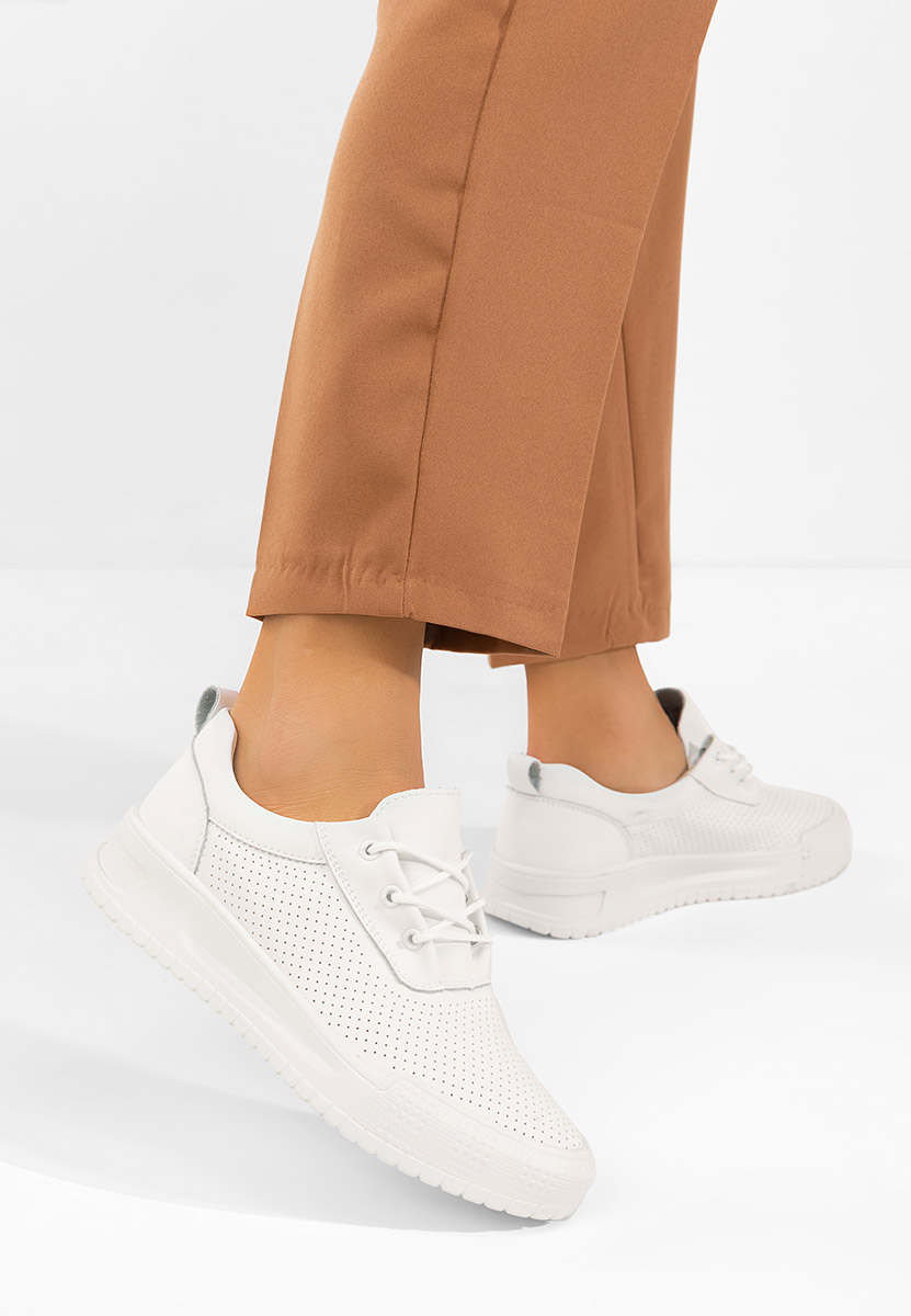 Białe sneakersy damskie Zamiya