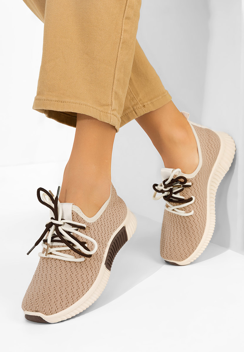 Khaki sneakersy damskie Seronia V2