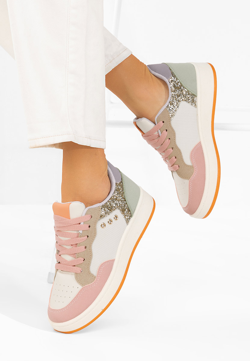 Wielokolorowy sneakersy damskie Nerina