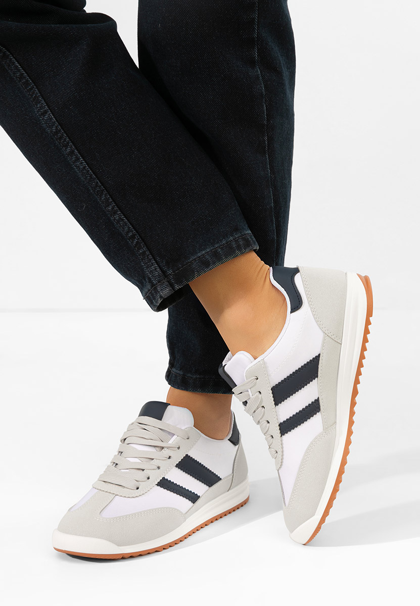 Białe sneakersy damskie Catia