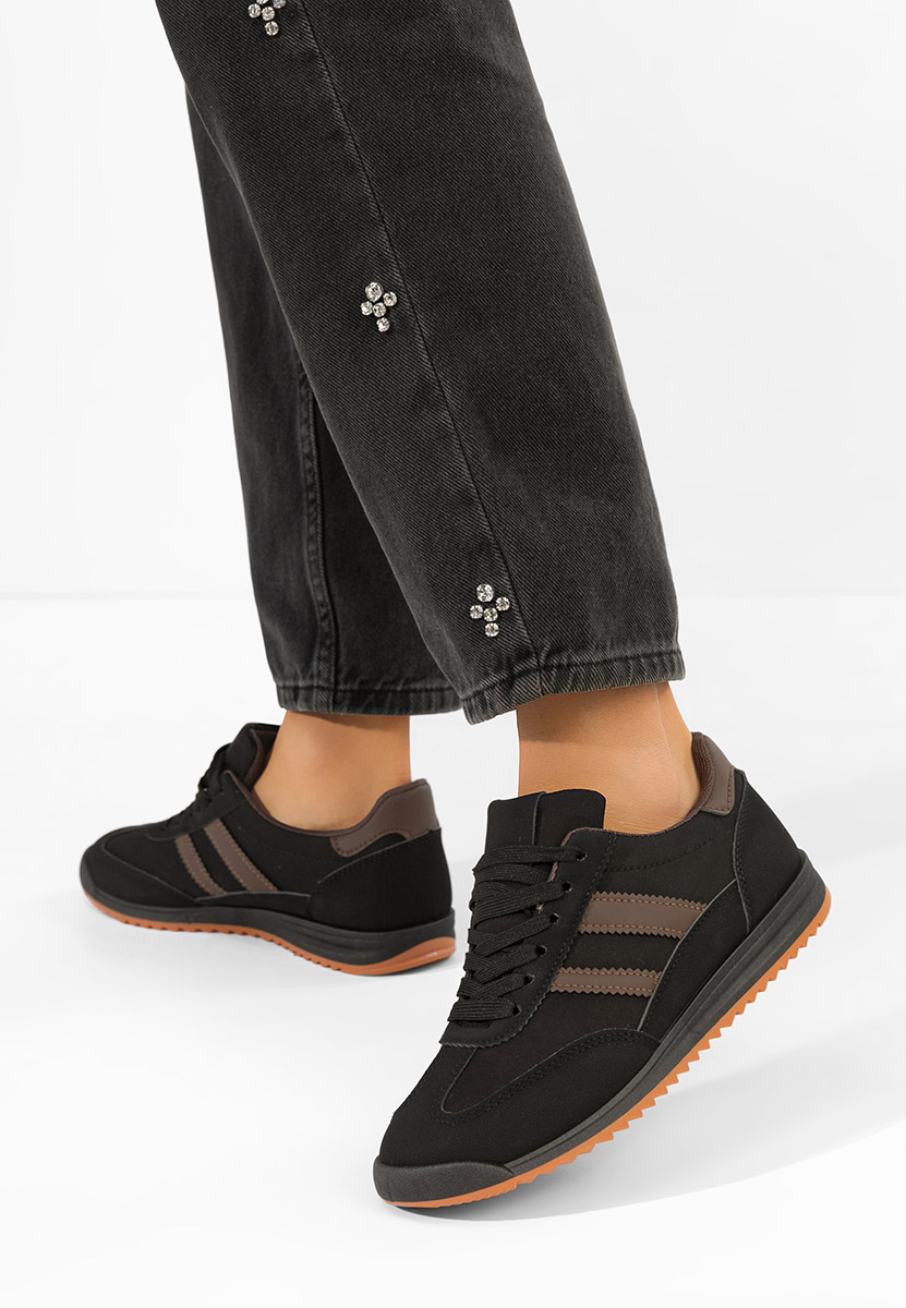 Czarne sneakersy damskie Catia V2