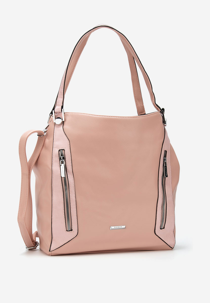 Różowe torebka do ręki Silvia Rosa 8257