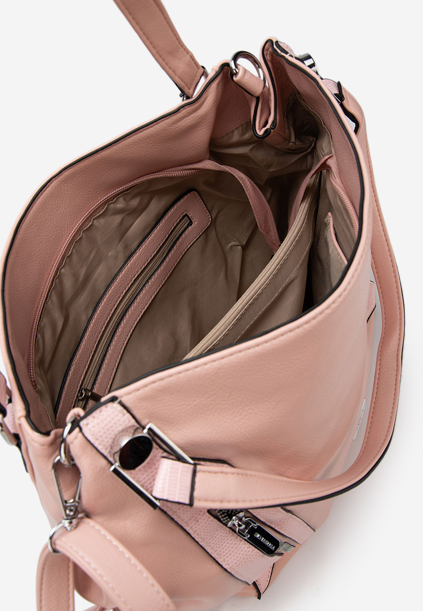 Różowe torebka do ręki Silvia Rosa 8257