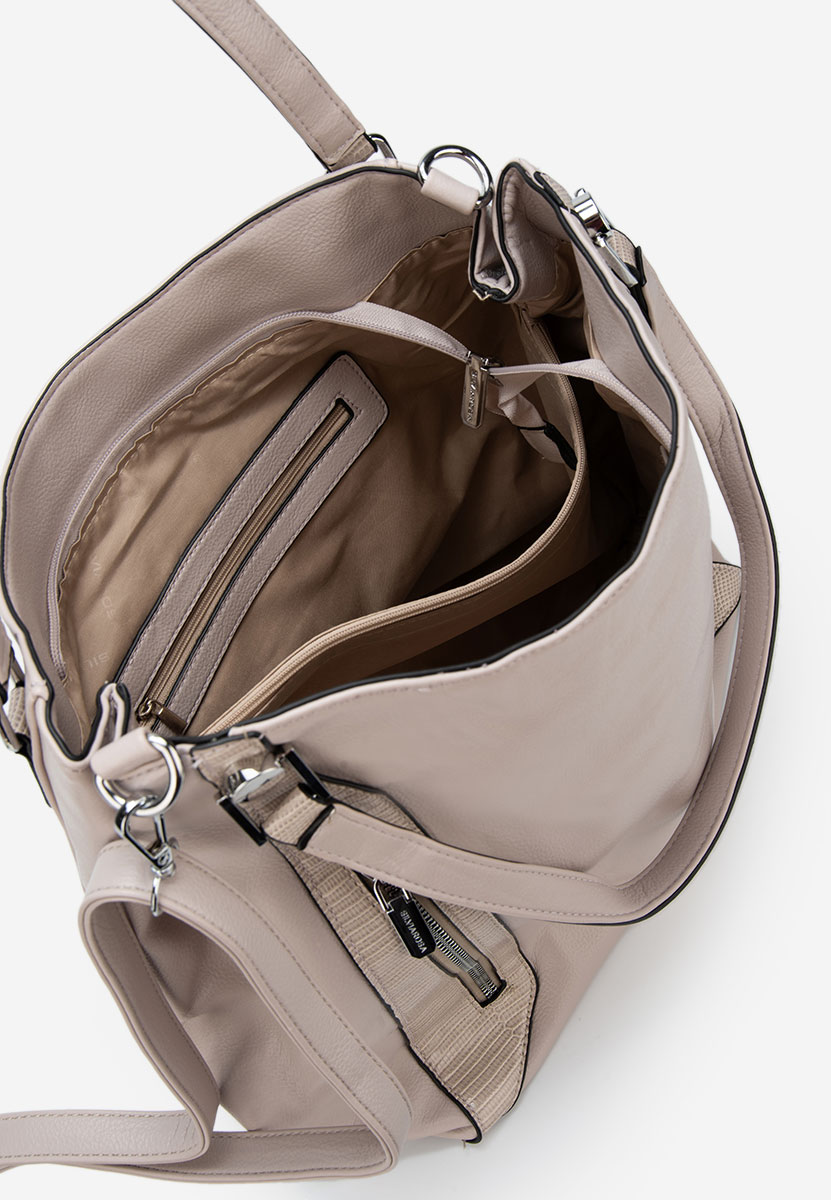 Szare torebka do ręki Silvia Rosa 8257