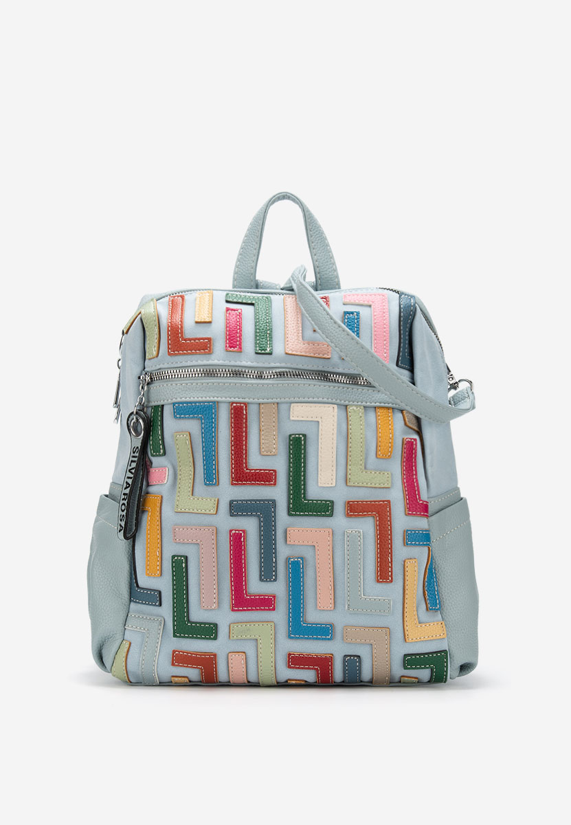 Niebieskie plecak damska Silvia Rosa 6129