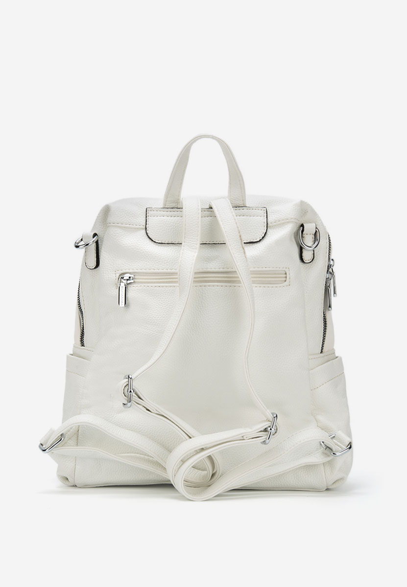 Białe plecak damska Silvia Rosa 6129