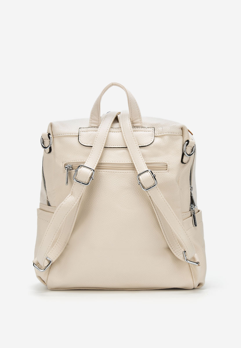 Beżowe plecak damska Silvia Rosa 6129