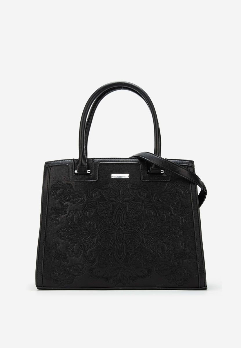 Czarna torebka do ręki Silvia Rosa 25S508