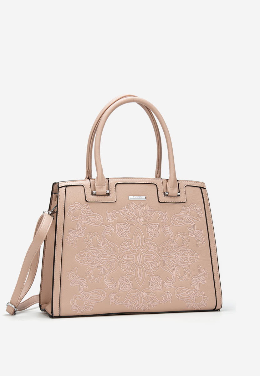 Różowe torebka do ręki Silvia Rosa 25S508