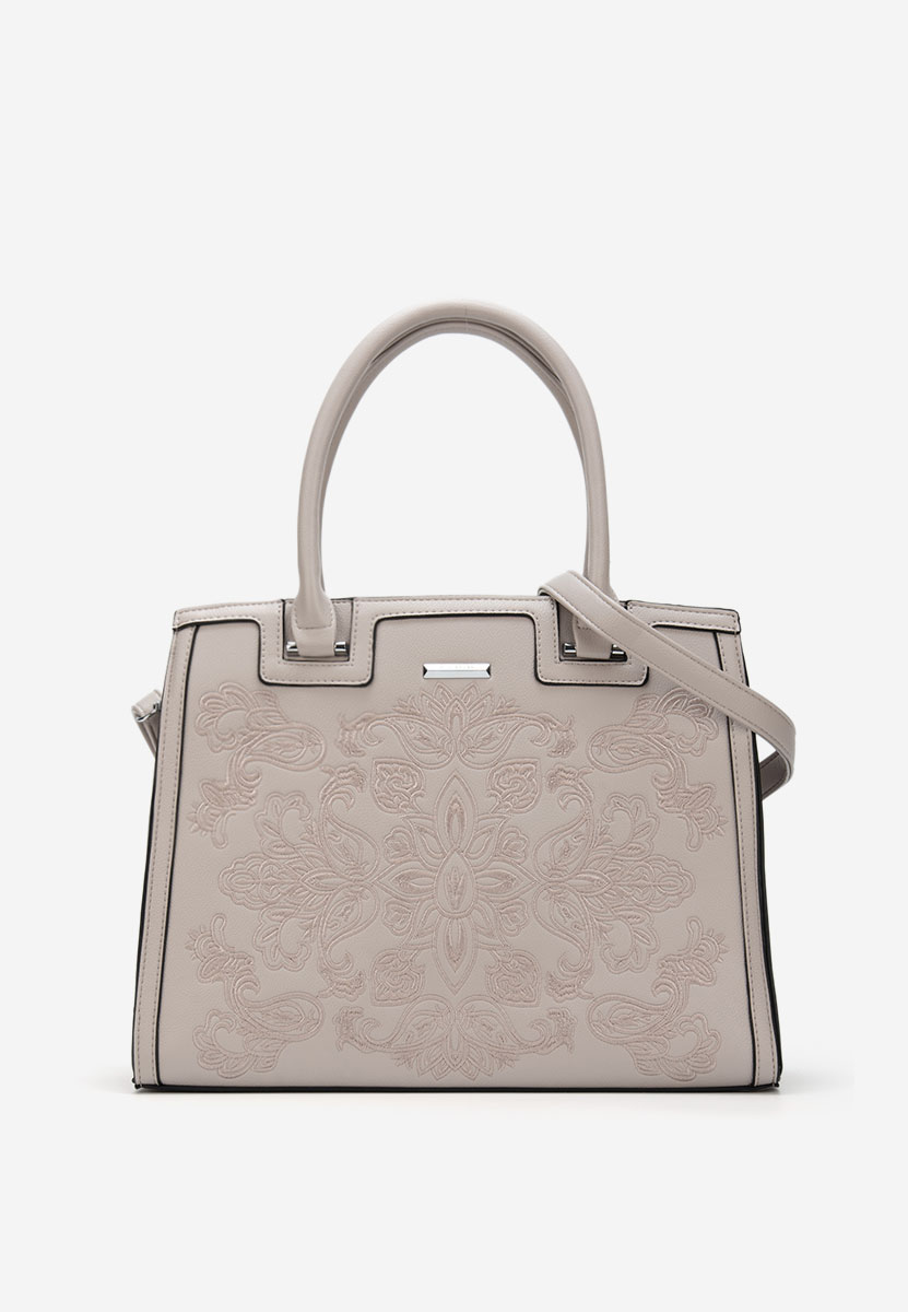 Szare torebka do ręki Silvia Rosa 25S508
