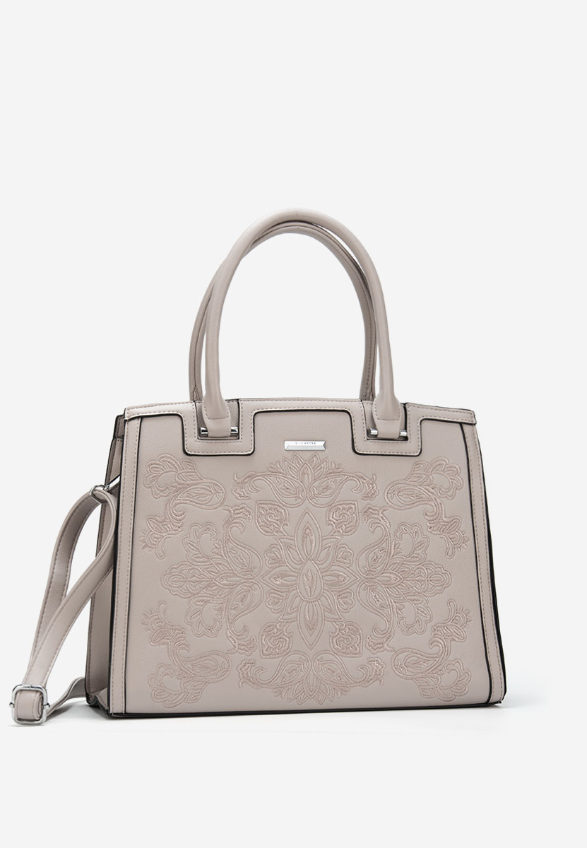 Szare torebka do ręki Silvia Rosa 25S508