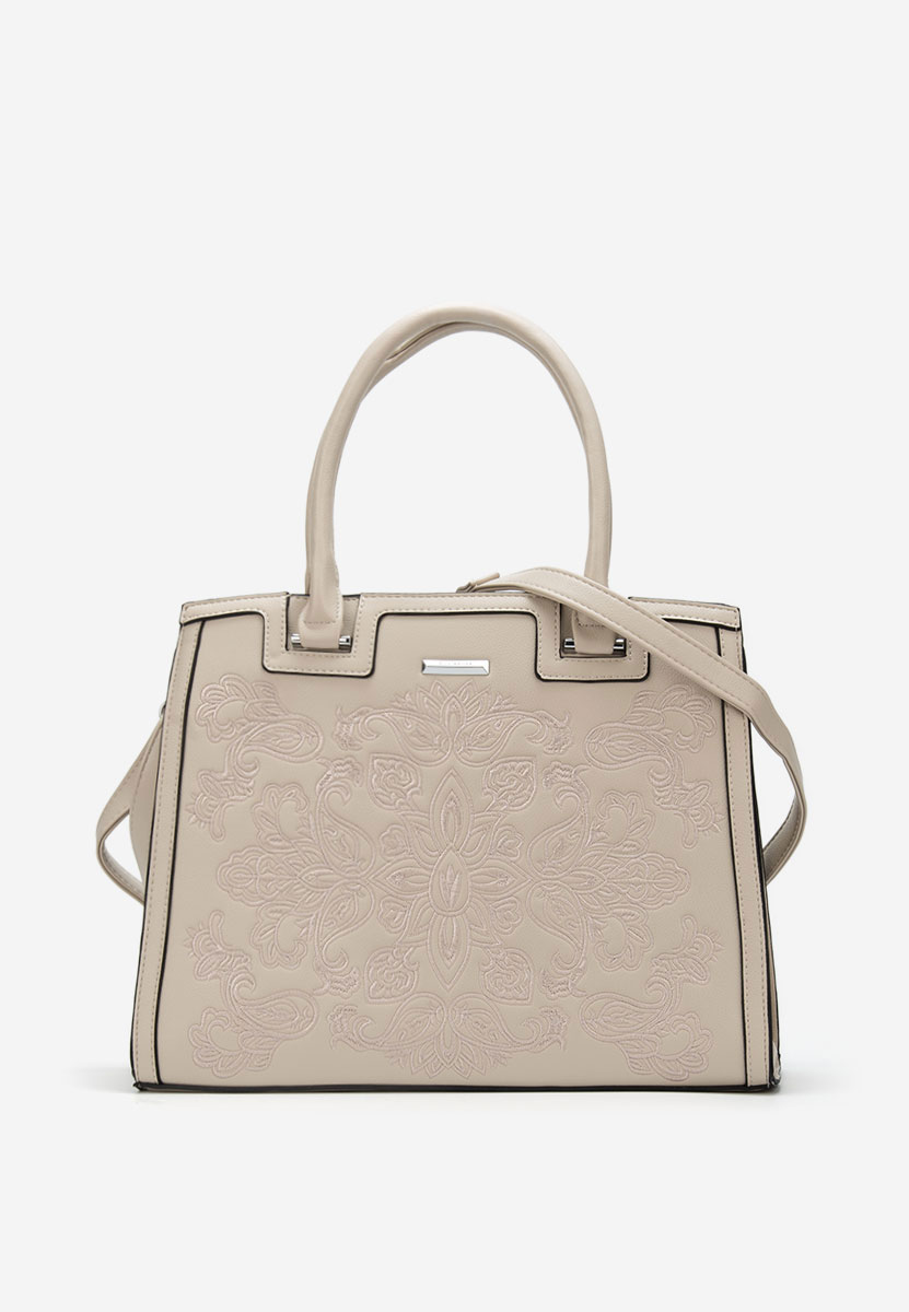 Beżowe torebka do ręki Silvia Rosa 25S508 V2
