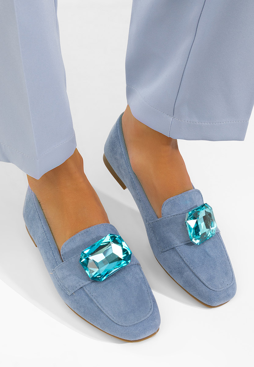  mokasyny zamszowe damskie Olimia abastri