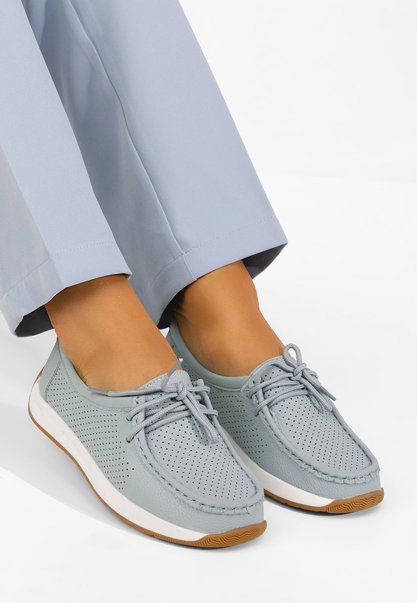 Niebieskie mokasyny damskie Kaliana