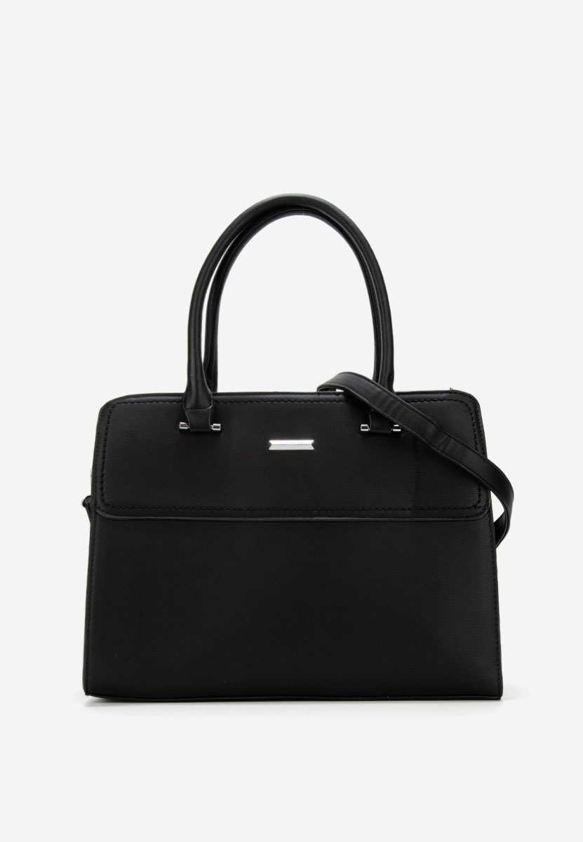 Czarna torebka do biura Silvia Rosa 6793