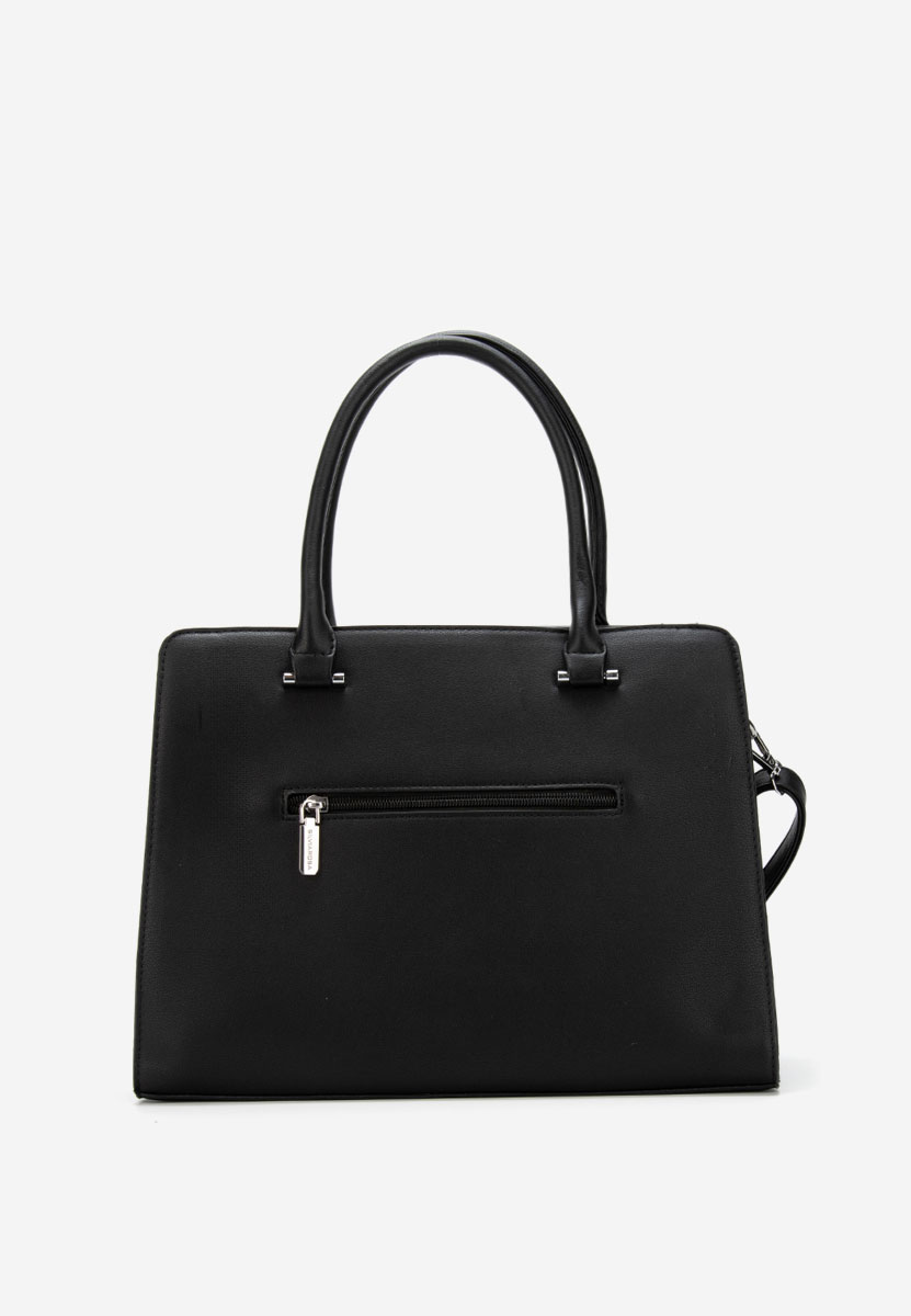 Czarna torebka do biura Silvia Rosa 6793