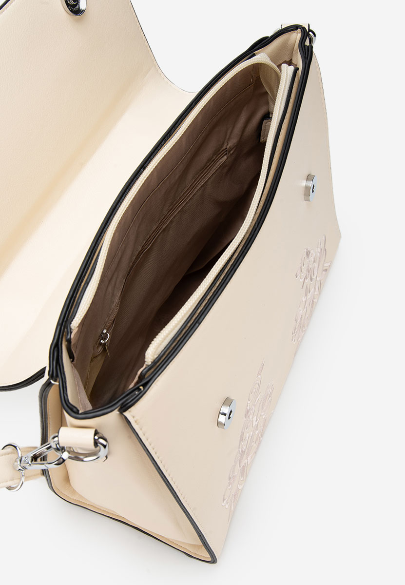 Beżowe torebka do ręki Silvia Rosa 5960