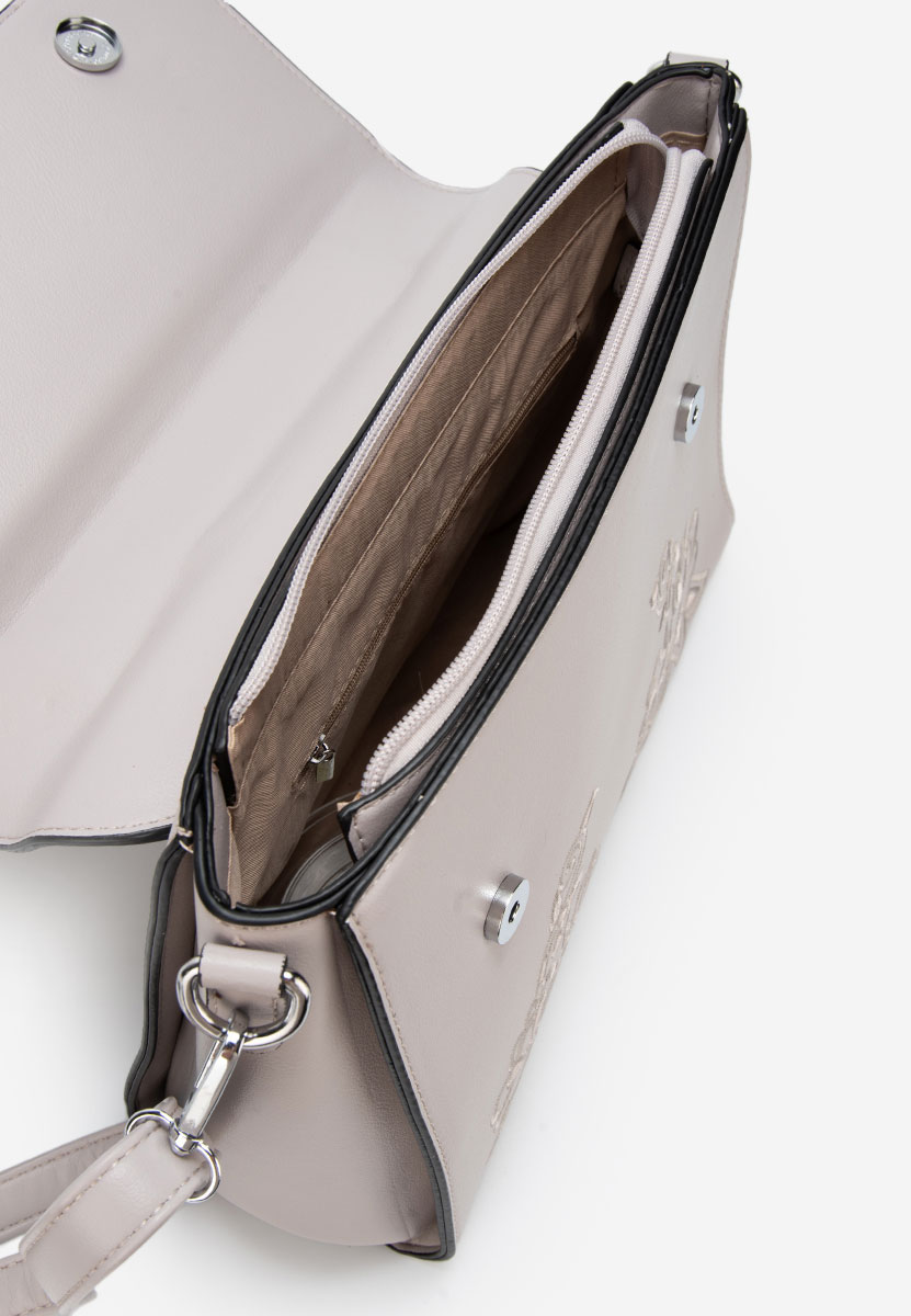 Szare torebka do ręki Silvia Rosa 5960