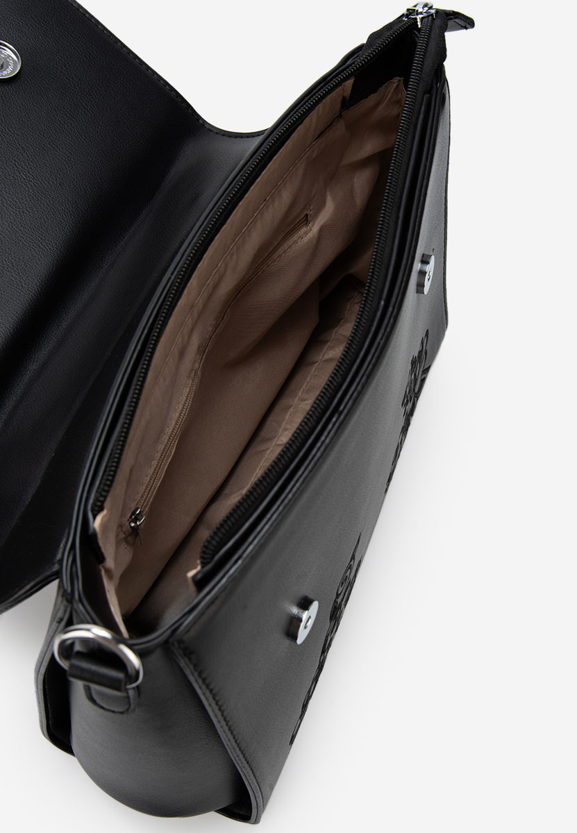 Czarna torebka do ręki Silvia Rosa 5960