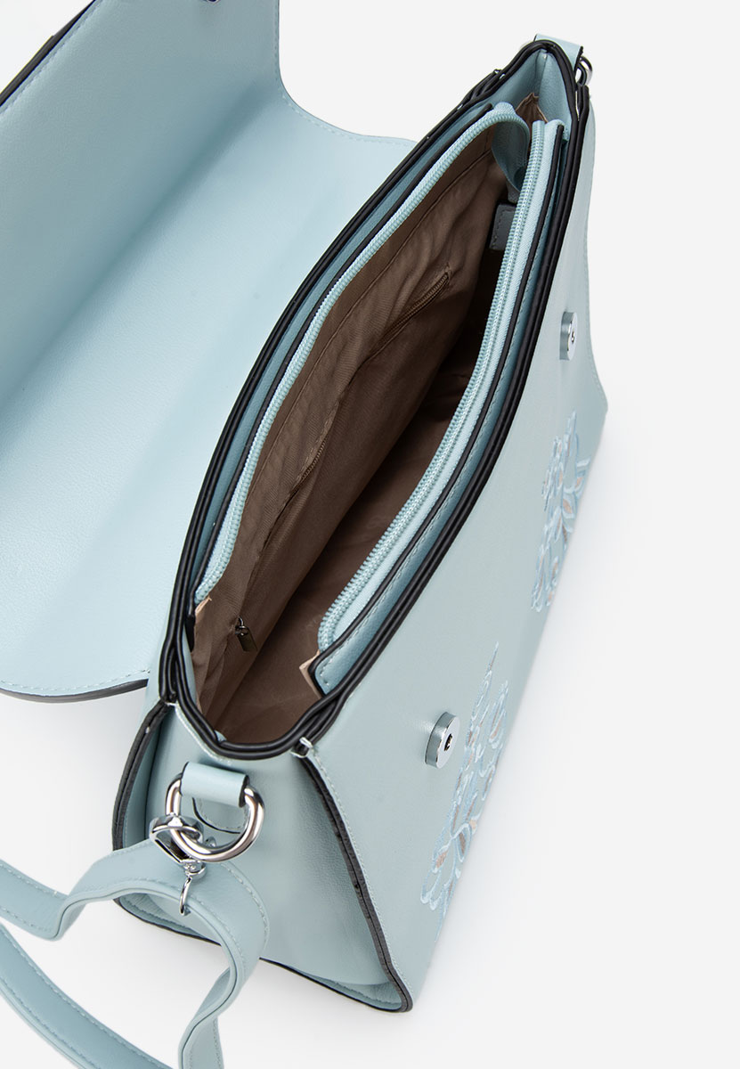 Niebieskie torebka do ręki Silvia Rosa 5960