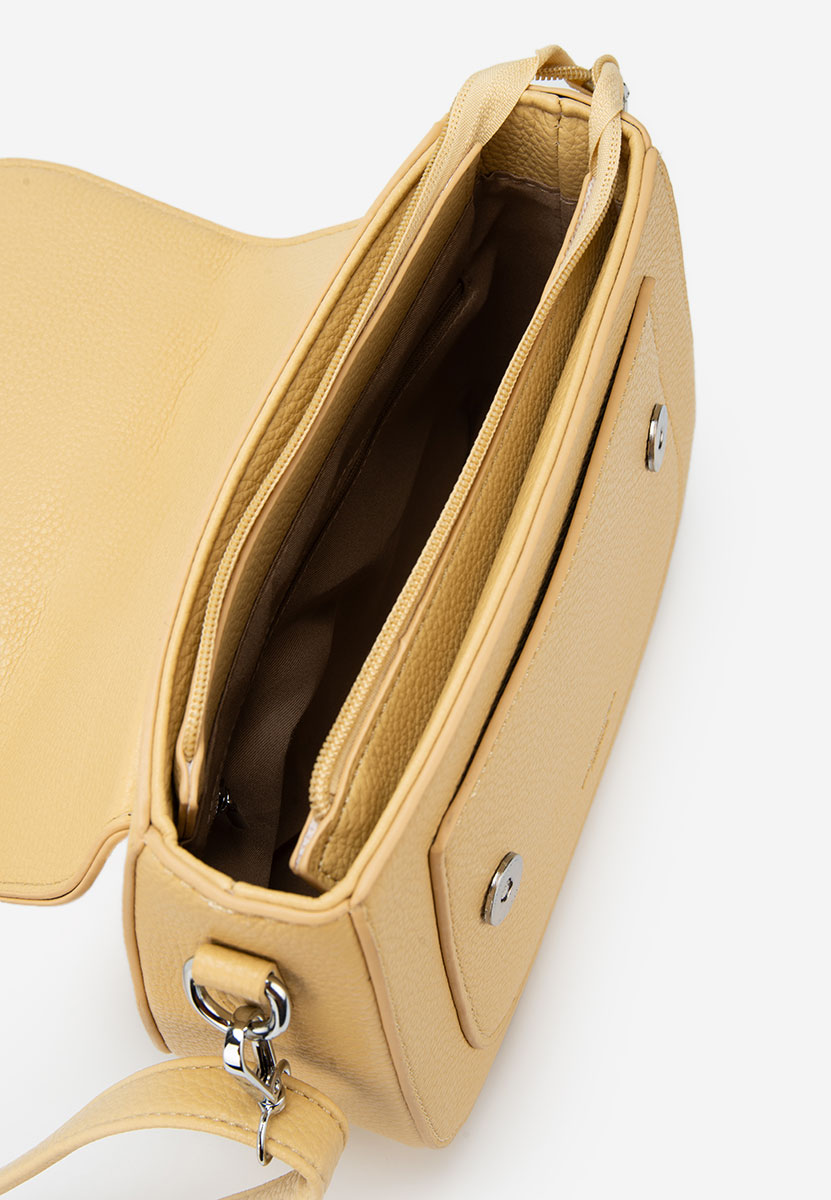 Żółte torebka na ramię Silvia Rosa 25J511 a