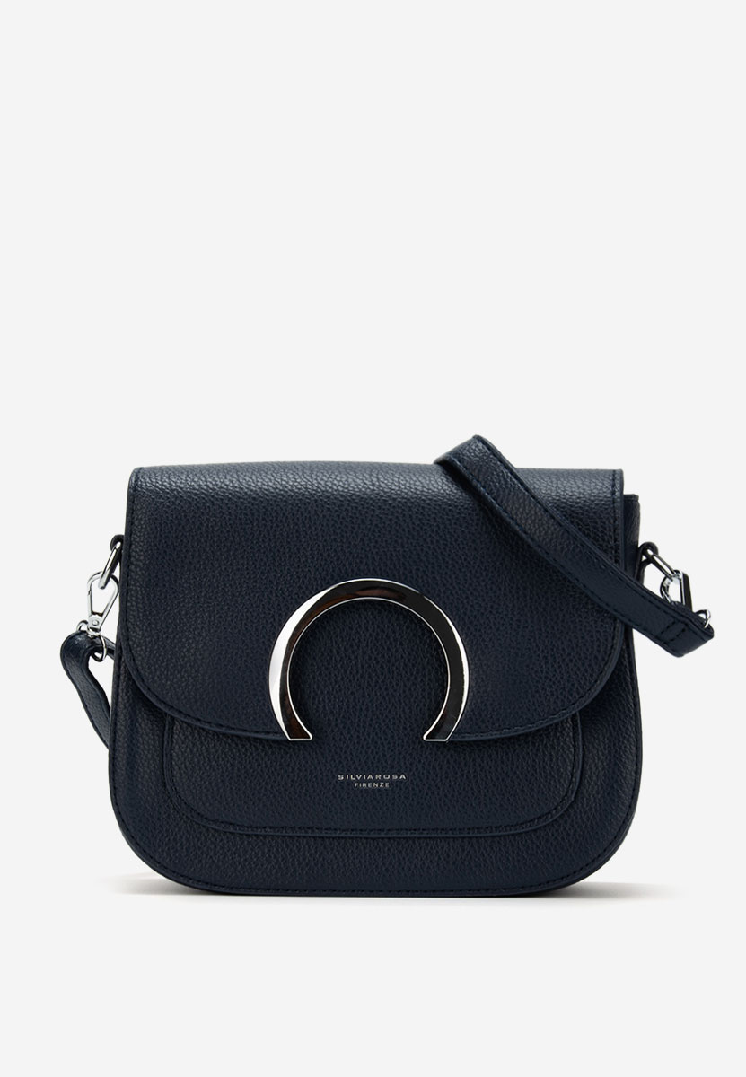 Granatowe torebka na ramię Silvia Rosa 25J511