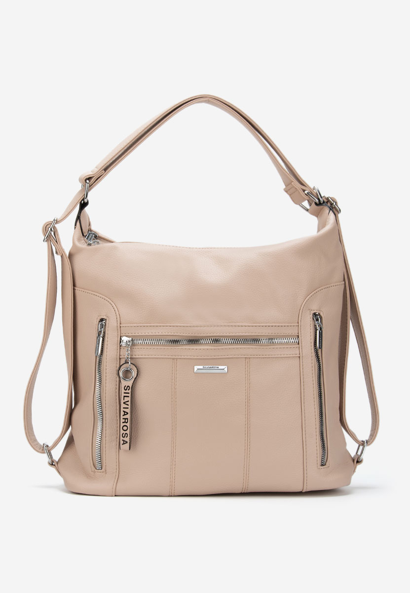 Beżowe torebka do ręki Silvia Rosa 6072 V2