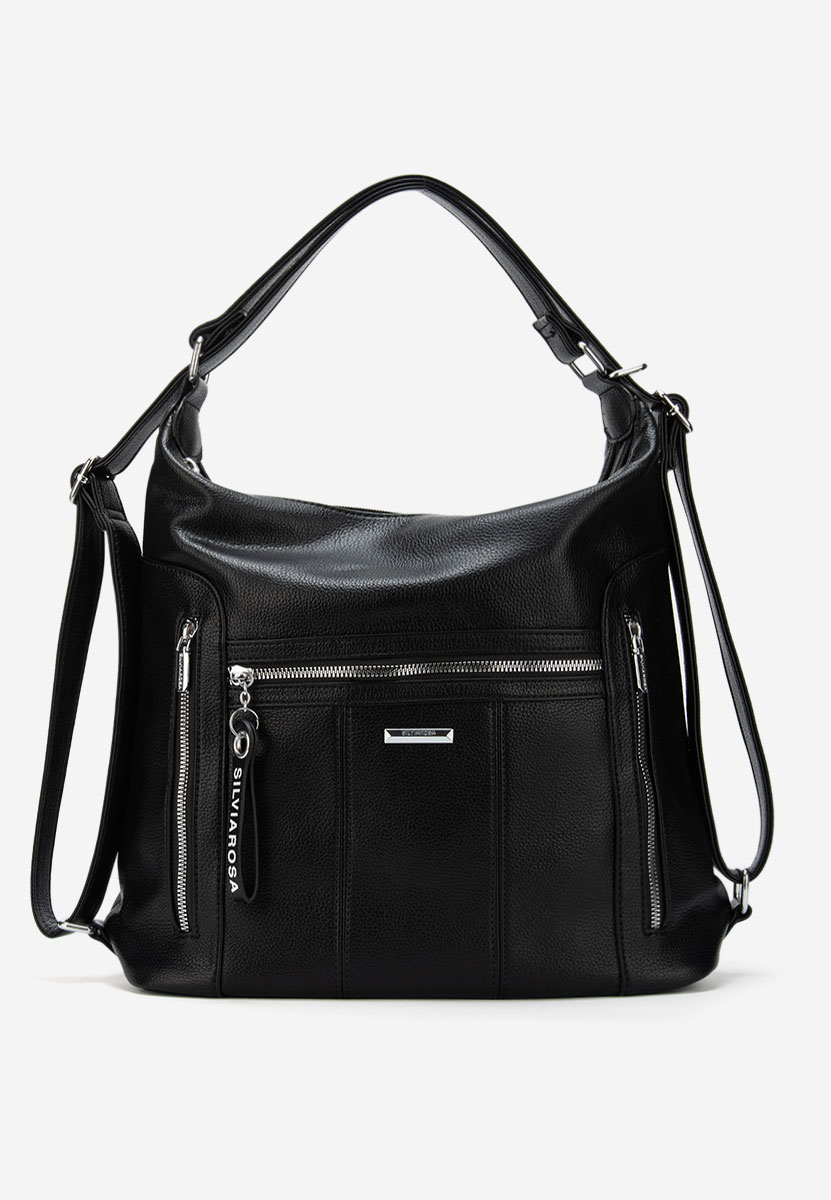 Czarna torebka do ręki Silvia Rosa 6072
